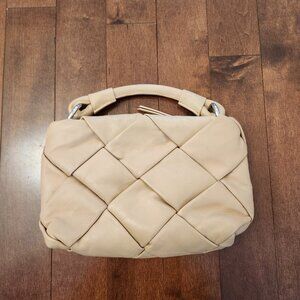 & Other Stories braided leather crossbody shoulder bag